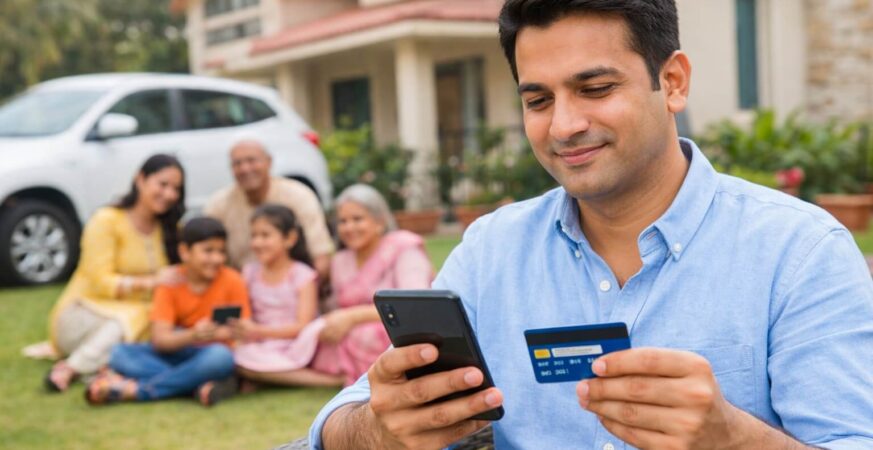 credit card bill online kaise bhare mobile se India