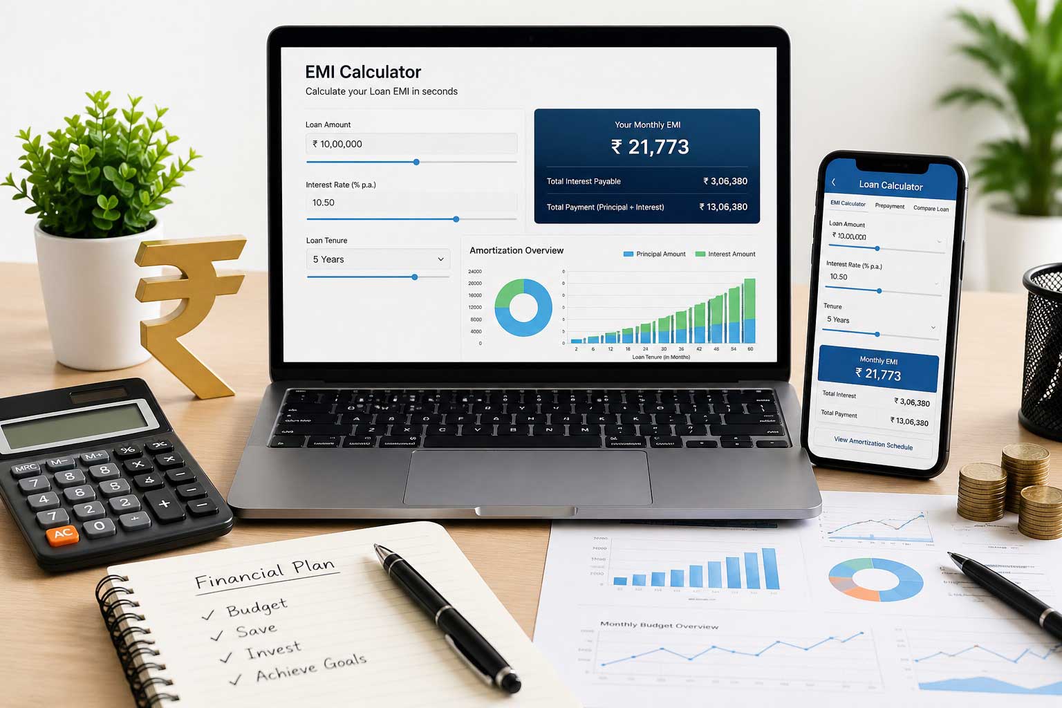 Loan & Financial Calculator