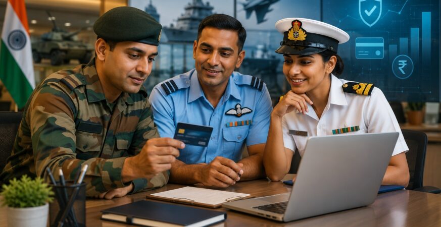 best credit cards for indian defence personnel hindi