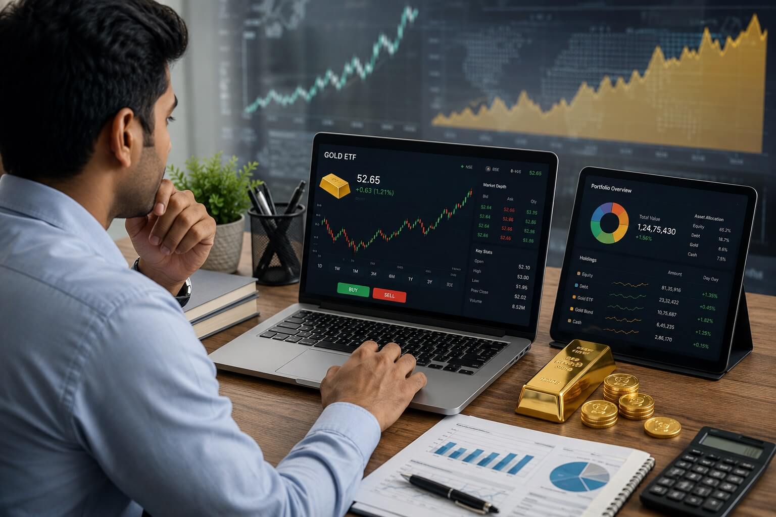 भारत में Gold में Investment कैसे करें - Gold ETF, Digital Gold और Sovereign Gold Bond की जानकारी